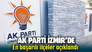  AK Parti İzmir'de üyelik seferberliğinde en başarılı ilçeler açıklandı
