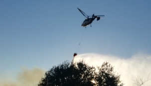 Aliağa'da çıkan orman yangını  söndürüldü