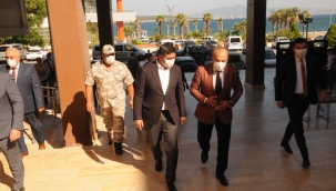 Aliağa'ya Atanan Kaymakam Ömer Karaman Görevine Başladı