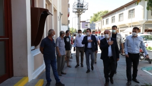 Bergama'da kaymakam ve belediye başkanından 'Koronavirüs' denetimi