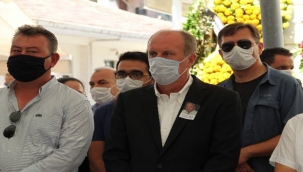CHP'li Akman'ın cenazesine katılan Muharrem İnce'den açıklamalar