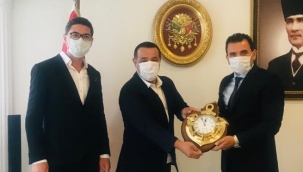 Emniyet Müdürüne Ziyaretler Sürüyor