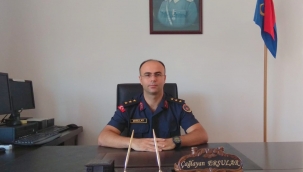 Foçada Yeni İlçe Jandarma Komutanı Göreve Başladı