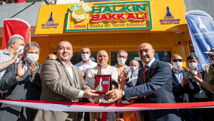 Halkın Bakkalı Menemen'de açıldı