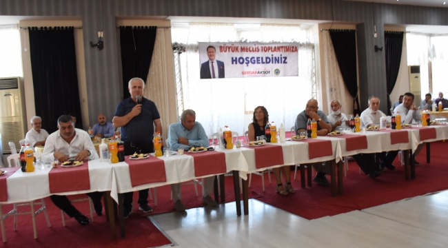 Menemen'de "Büyük Meclis Toplantısı" gerçekleşti