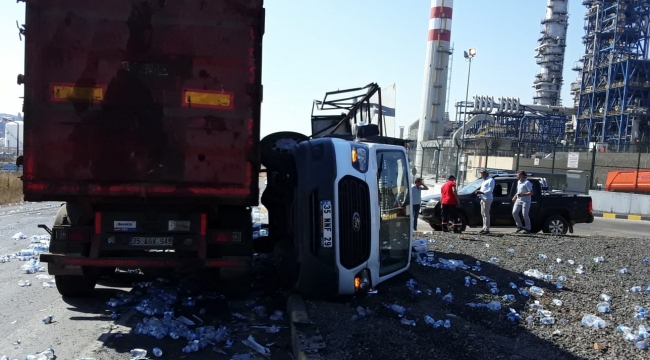 Aliağa'da Trafik Kazası:1 Yaralı
