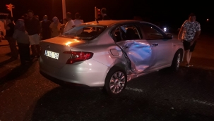 Aliağa'da Trafik kazası 