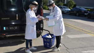 Aliağa'da Yaşayanlar Gıda İhtiyaçlarını Evlerinden Çıkmadan Karşılayabiliyor