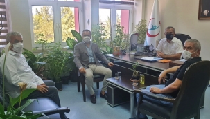 Bergama Ticaret Odası'ndan Başhekim Koçyiğit'e Hayırlı Olsun Ziyareti