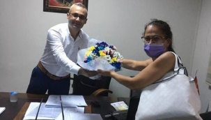 CHP Aliağa İlçe Başkanı Özlem Şan Oğuzhan zabıta haftasını kutladı