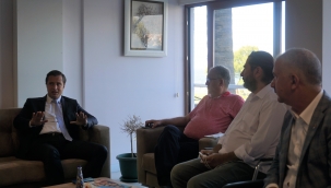 CHP İl Başkanı Yücel'den Özür Ziyareti