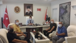 Disk Emekli-Sen Aliağa Şubesi'nden Emniyete Hayırlı Olsun Ziyareti