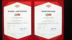 Ege Bölgesinde İlk "Okulum Temiz" Belgesi Fan Bilimleri'nin