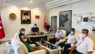 Gelecek'ten Emniyet Müdürüne ziyaret