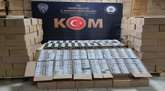 İzmir'de sahte nargile tütünü operasyonu: 2 gözaltı