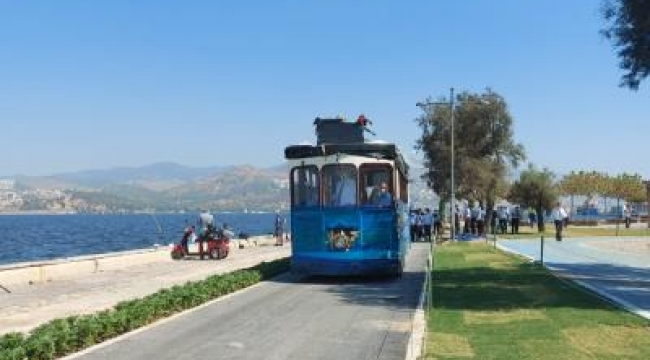 İzmir'in ilk nostaljik tramvayı 9 Eylül'de sefere başlıyor