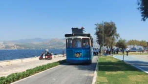 İzmir'in ilk nostaljik tramvayı 9 Eylül'de sefere başlıyor