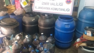 Jandarma'dan kaçak içki operasyonu