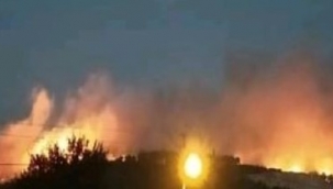 Kınık'da çıkan orman yangını kontrol altında