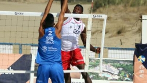 Plajda heyecan yeniden başladı