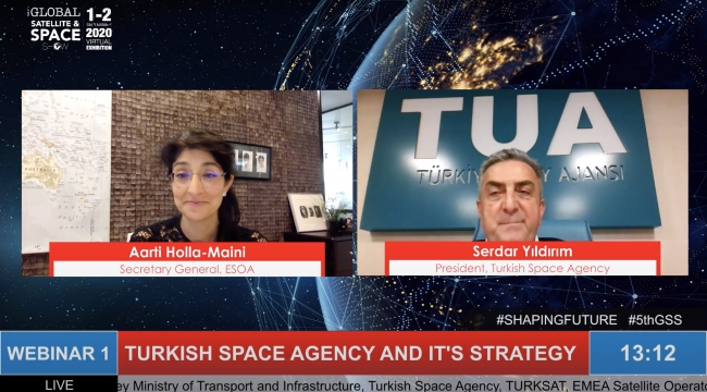  Türkiye Uzay Ajansı Başkanı Serdar Yıldırım: "Doğu Anadolu Uzay Gözlemevi gelecek yıl açılacak"