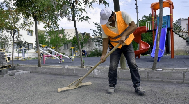 Yeni Şakran'da Sokaklar Yenileniyor