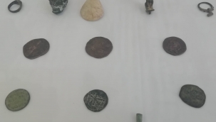 Aliağa'da  'tarihi eser' operasyonu:2 gözaltı