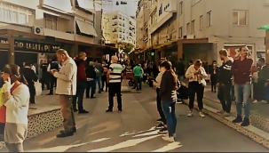 Aliağa'da Yaşanan Deprem  Kameralara  Yansındı