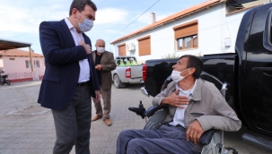 Başkan Koştu'dan yağmur ve rüzgârdan etkilenen mahalleleri inceledi