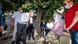 Başkan Soyer Acil Çözüm ekipleriyle Buca'ydı