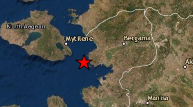 Dikili Denizköy merkezli 3,6 şiddetinde deprem meydana geldi.