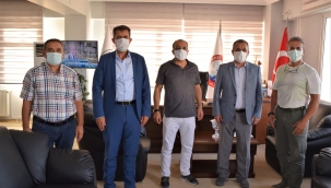 İlçe Jandarma Komutanı, İlçe Emniyet Müdürü Ve Başhekim'den Alto'ya İade-İ Ziyaret