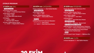 İzmir Büyükşehir Belediyesi 29 Ekim programını açıkladı