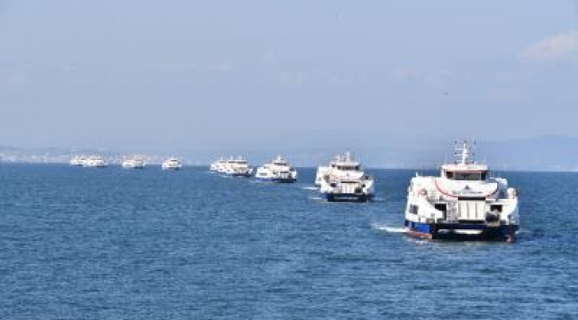 İzmir'de deniz ulaşımı yükseliyor