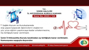 İzmir'de koronavirüs salgınına karşı yeni kararlar