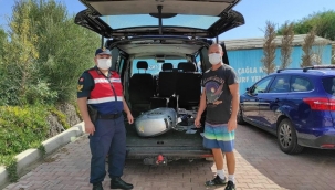 İzmir'de tekne motoru çalan 5 şüpheli  Yakalandı