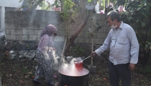 Sanayi Kentinde Nar Ekşisi Kazanları Kaynamaya Başladı