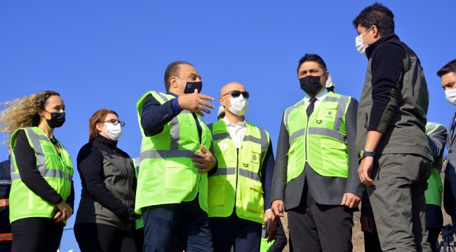 Aliağa'da Fidanlar Toprakla Buluştu