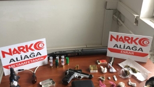 Dikili'de  uyuşturucu operasyonu