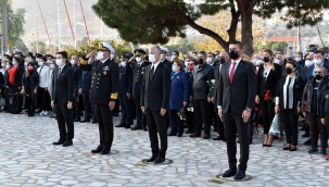 FOÇA, ULU ÖNDER ATATÜRK'Ü ANDI