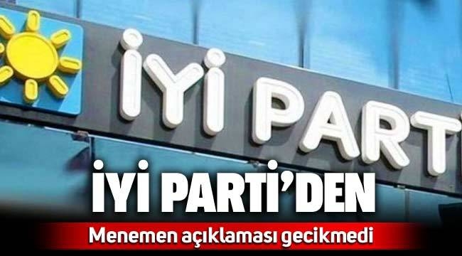 İYİ Parti'den 'Menemen' açıklaması Üç isim tutuklanmıştı…