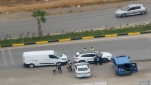 Jandarmadan helikopter destekli trafik denetimi