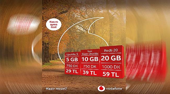 Vodafone'dan kasıma özel avantajlı teklifler