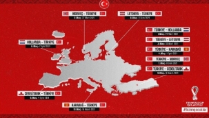 A Milli Futbol Takımı'nın Dünya Kupası elemeleri fikstürü belli oldu