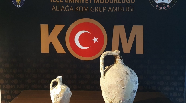 Aliağa KOM tarihi eser kaçakçılarına göz açtırmıyor