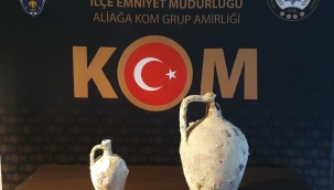 Aliağa KOM tarihi eser kaçakçılarına göz açtırmıyor