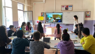 Aliağa Ortaokulu kapılarını Avrupa'ya açıyor!