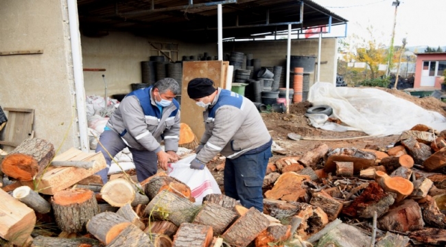 Bornova'da yuvaları ısıtan çalışma