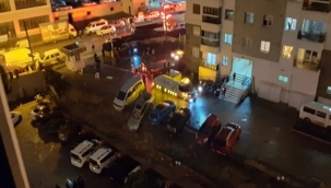 İstinat duvarı çöktü, 20 araçta hasar oluştu