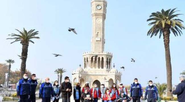 İzmir Büyükşehir Belediyesi'nden 3 Aralık farkındalık etkinliği